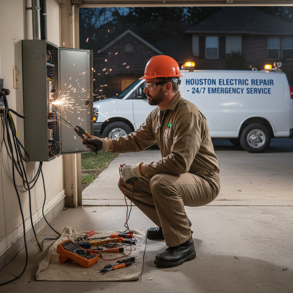 24/7 Electrical Emergency Repairs - Tell Projects Sugarland TX