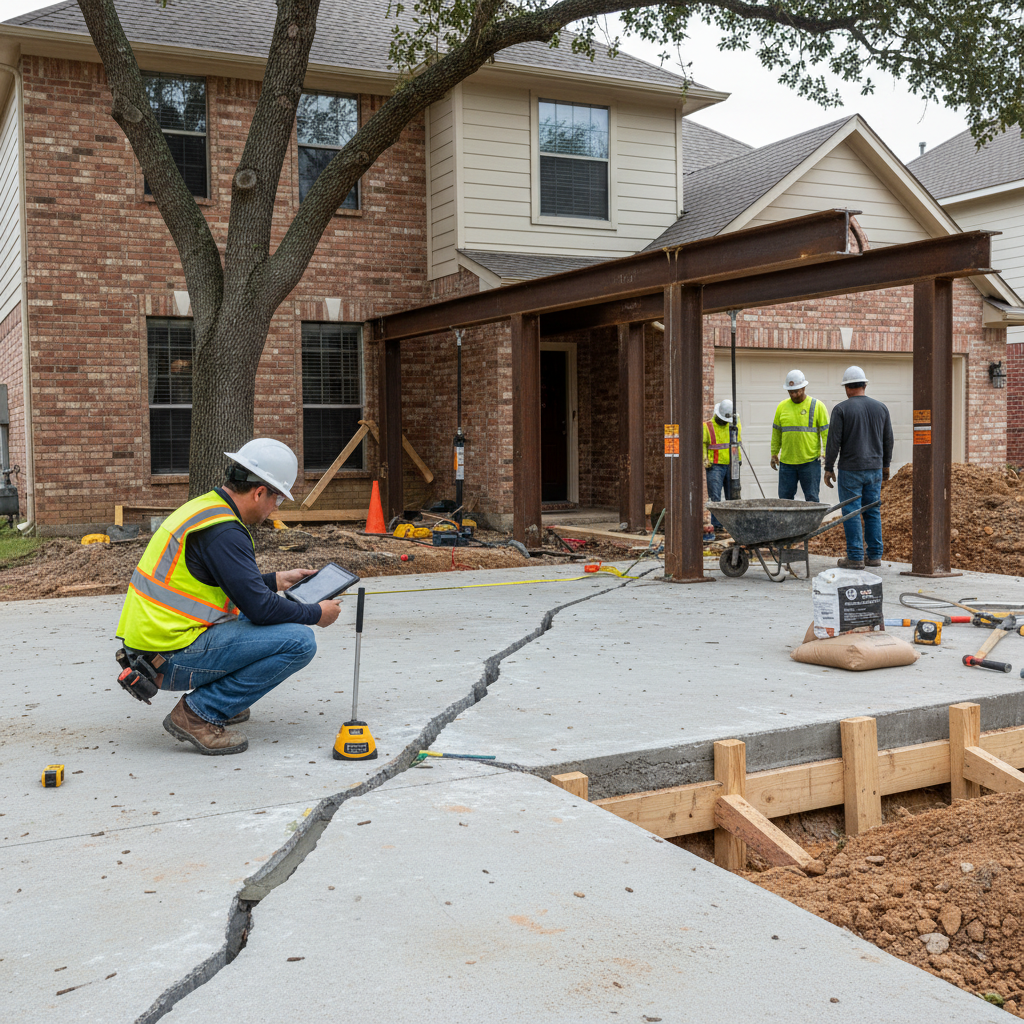 Structural Emergency Repairs - Tell Projects Sugarland TX