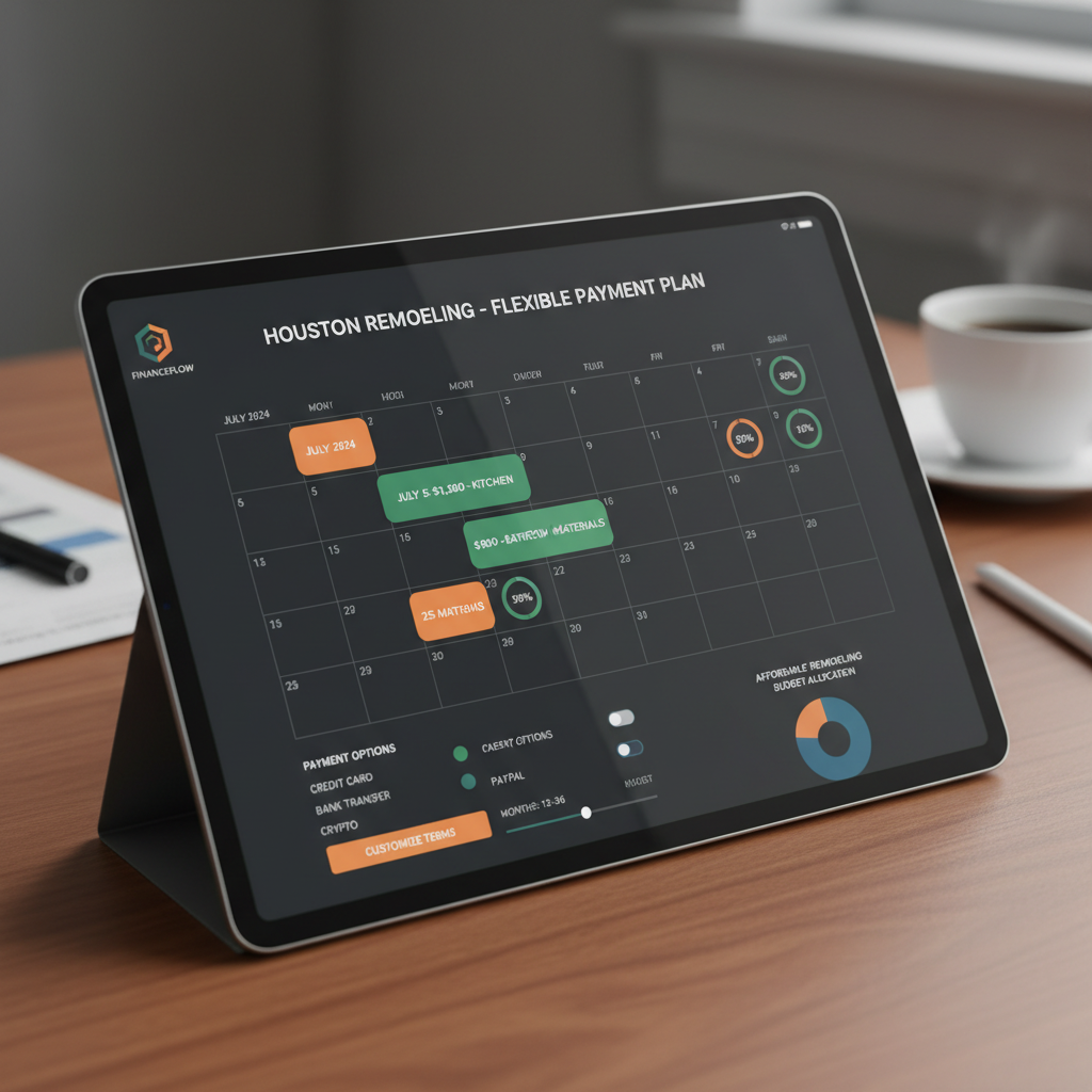 Flexible Payment Plans Sugarland - Tell Projects Sugarland TX