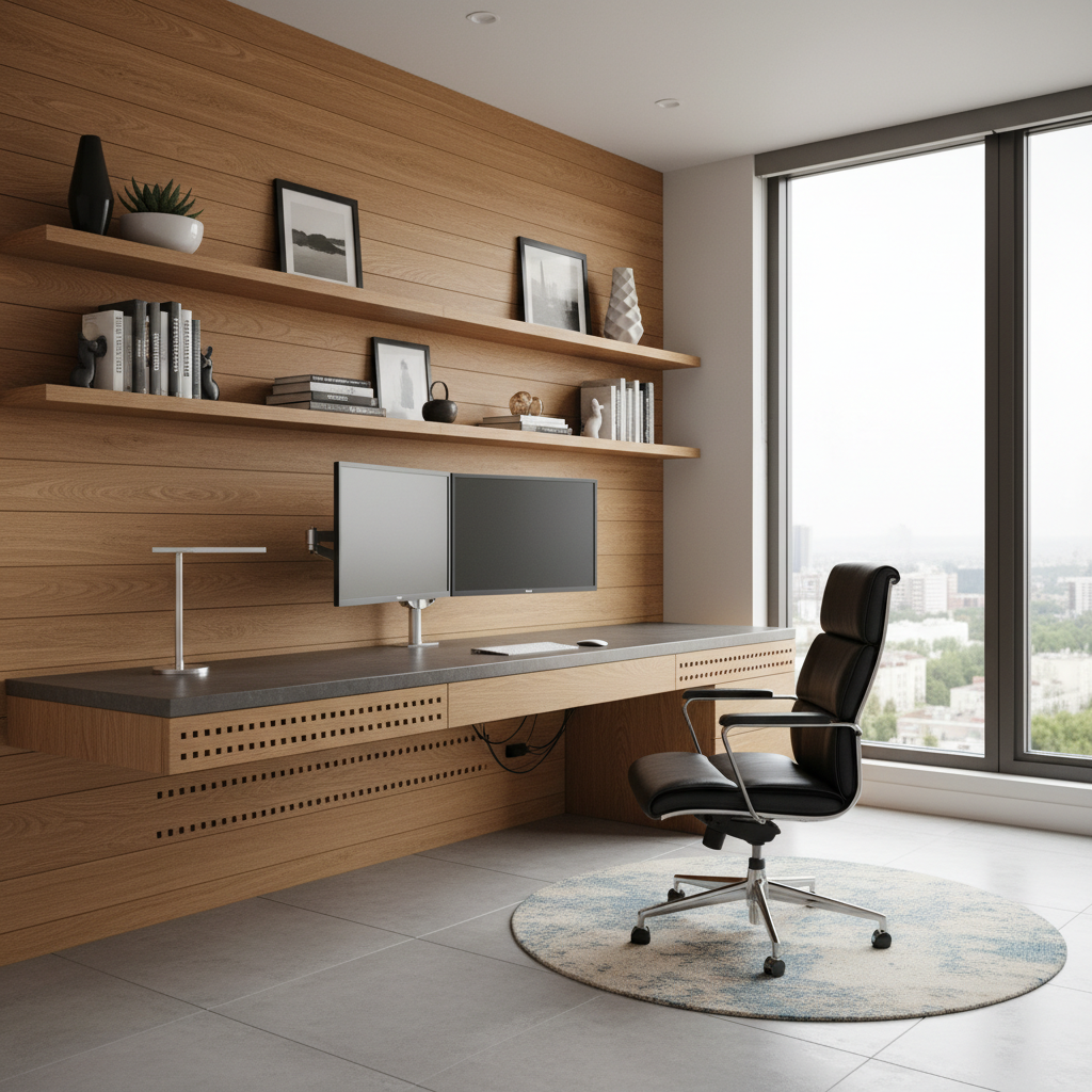 Home Office Renovation Sugarland TX - Tell Projects