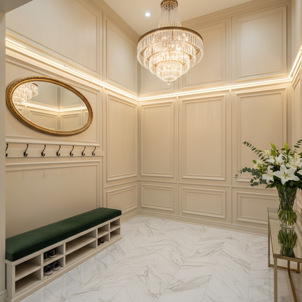 Entryway & Hallway Upgrades - Tell Projects Sugarland TX