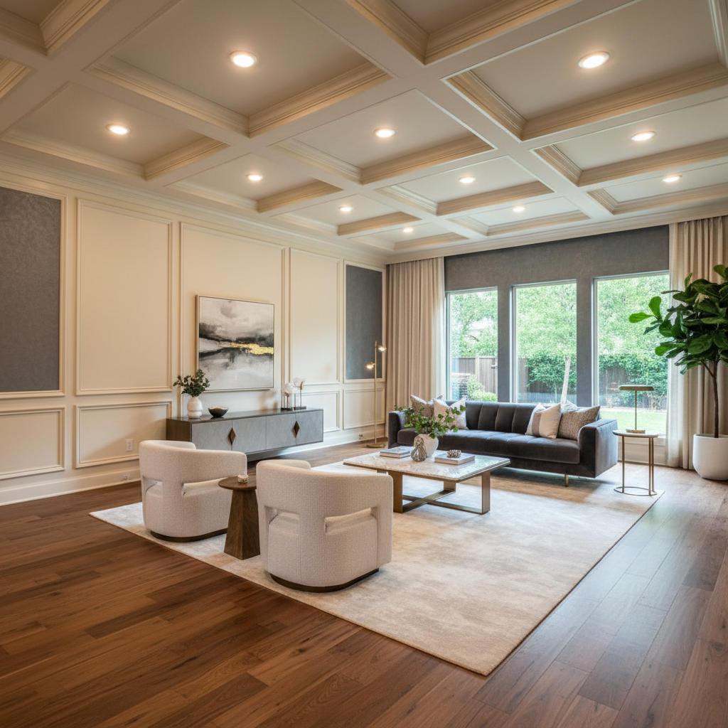 Living Room Remodeling Sugarland - Tell Projects Sugarland TX