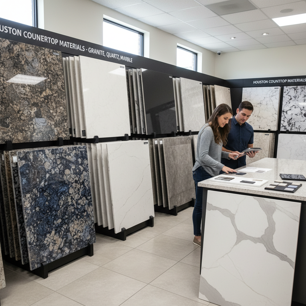 Countertop Material Selection - Tell Projects Sugarland TX