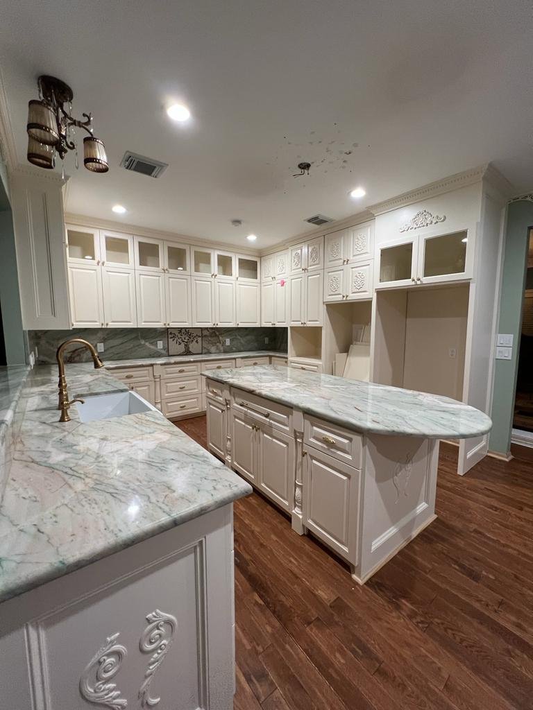 Kitchen Lighting Upgrade Sugar Land - Kitchen Remodel in Sugar Land TX