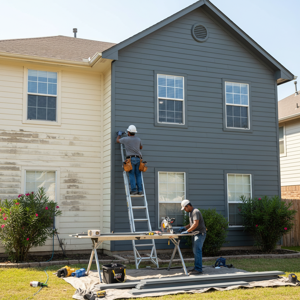 Siding Replacement Sugarland TX